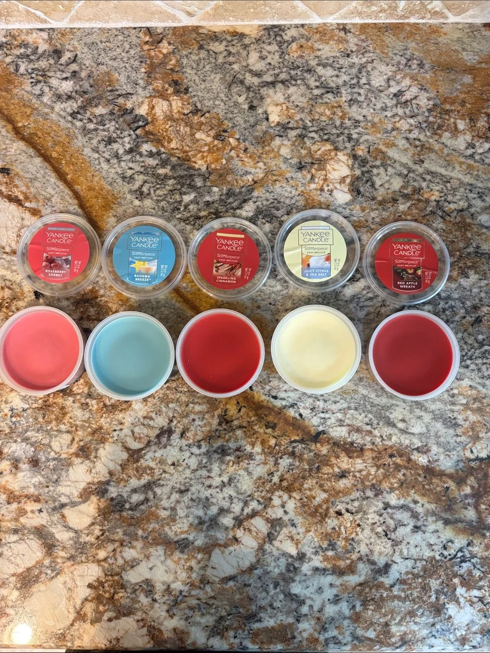 Yankee Candle Scenterpiece MeltCup Set of 5